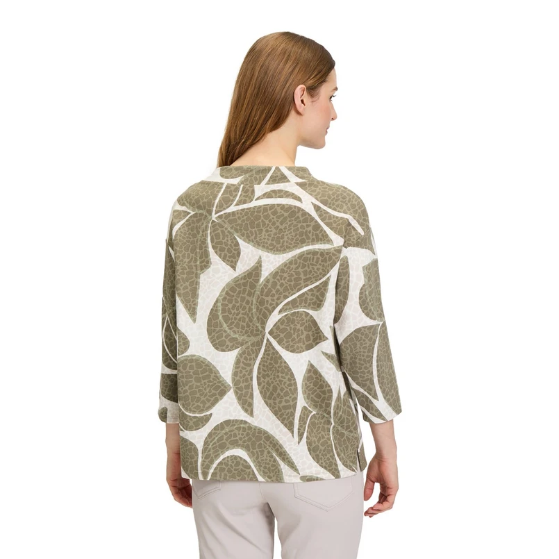 Betty Barclay Dames Trui 24001160 Groen dessin
