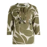 Betty Barclay Dames Trui 24001160 Groen dessin