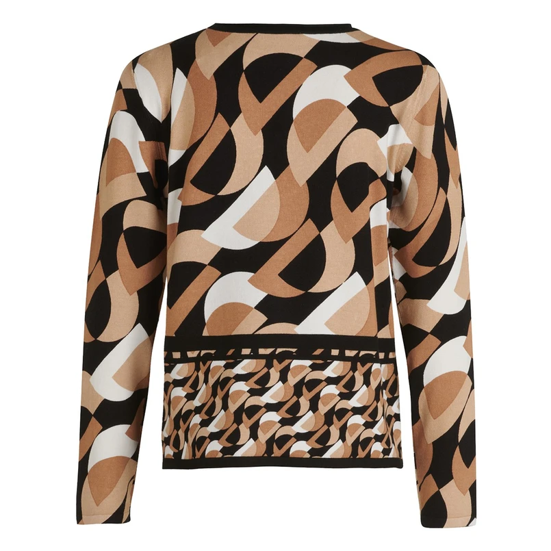 Betty Barclay Dames Trui 52061021 Bruin dessin