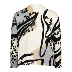 Betty Barclay Dames Trui 52191033 Zwart dessin