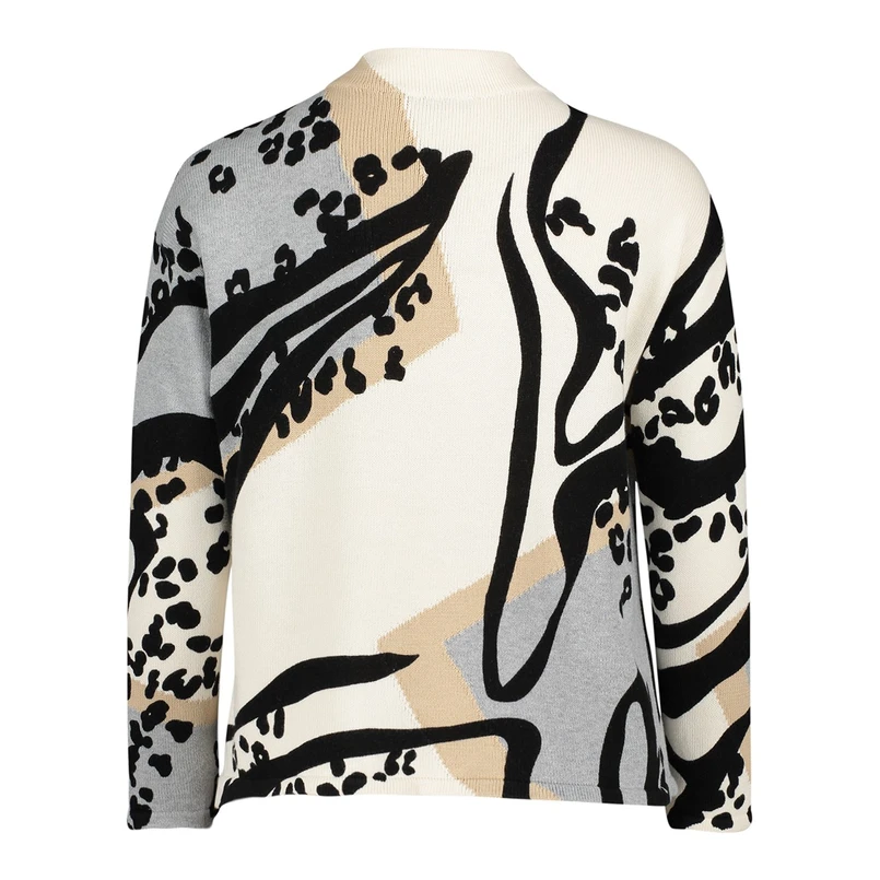 Betty Barclay Dames Trui 52191033 Zwart dessin