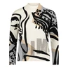 Betty Barclay Dames Trui 52191033 Zwart dessin