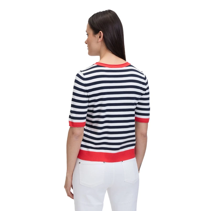 Betty Barclay Dames Trui 52301036 Blauw dessin