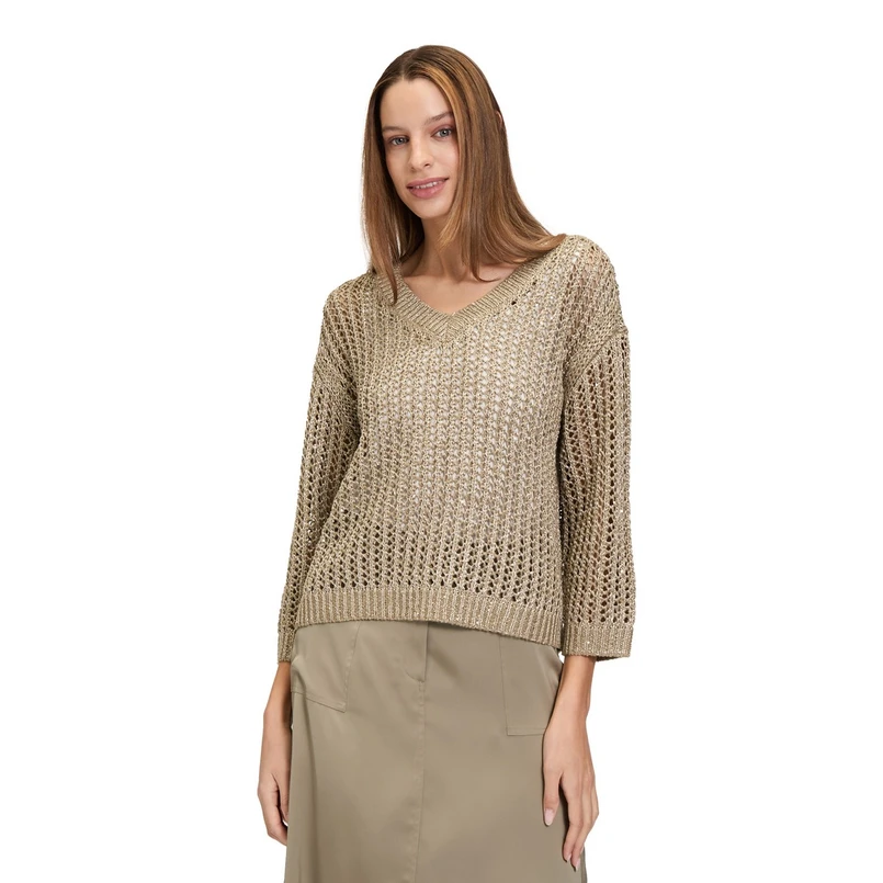 Betty Barclay Dames Trui 52361128 Midden blauw
