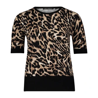 Betty Barclay Dames Trui 52761435 Zwart dessin