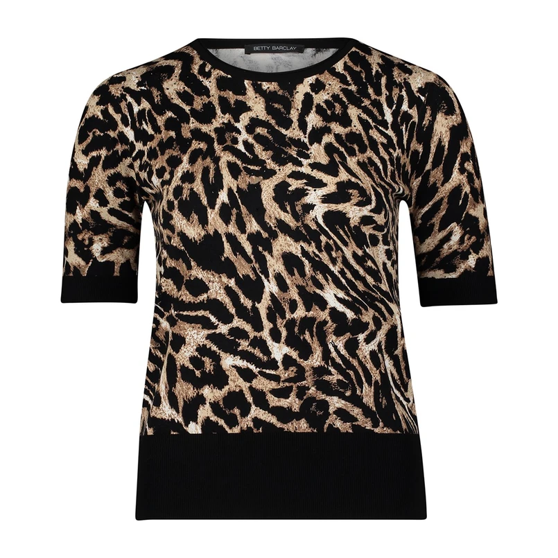 Betty Barclay Dames Trui 52761435 Zwart dessin