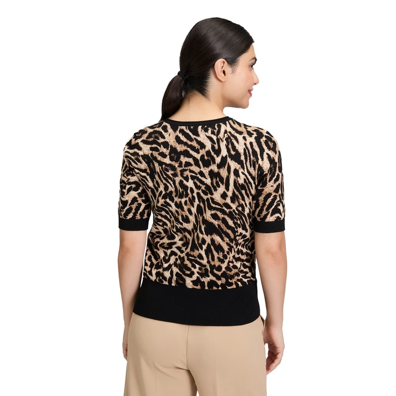 Betty Barclay Dames Trui 52761435 Zwart dessin