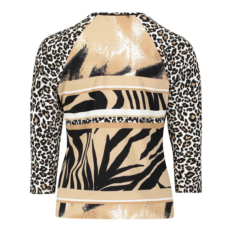 Betty Barclay Dames Vest 24362075 Zwart dessin