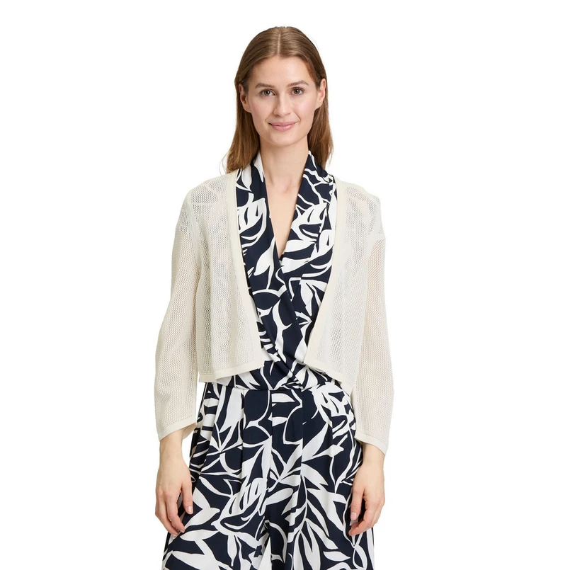 Betty Barclay Dames Vest 52461214 OFF-WHITE