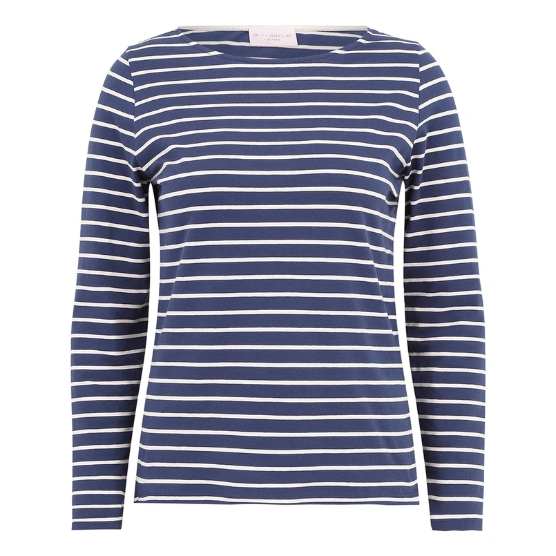 Betty-So Cosy Dames Longsleeve 22398039 Bruin dessin