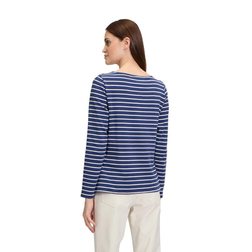 Betty-So Cosy Dames Longsleeve 22398039 Bruin dessin