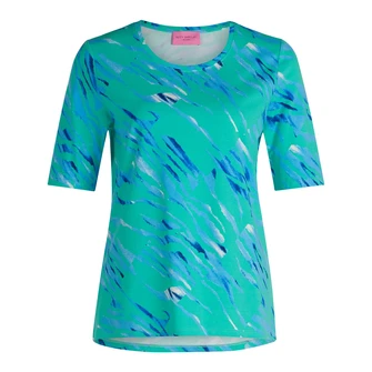 Betty-So Cosy Dames T-shirt-en-top 22628096 Bleu