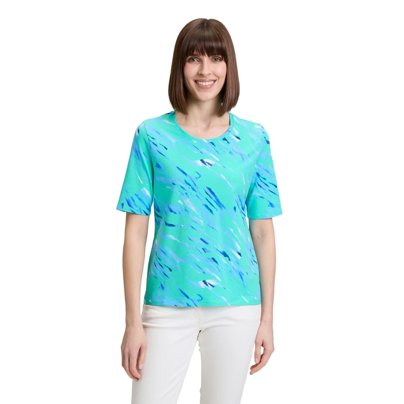 Betty-So Cosy Dames T-shirt-en-top 22628096 Bleu