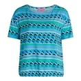 Betty-So Cosy Dames T-shirt-en-top 22658051 Bleu