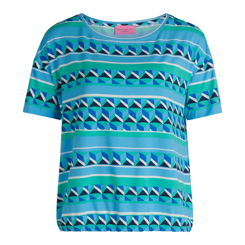 Betty-So Cosy Dames T-shirt-en-top 22658051 Bleu