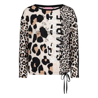 Betty-So Cosy Dames Top 22458040 Bruin dessin