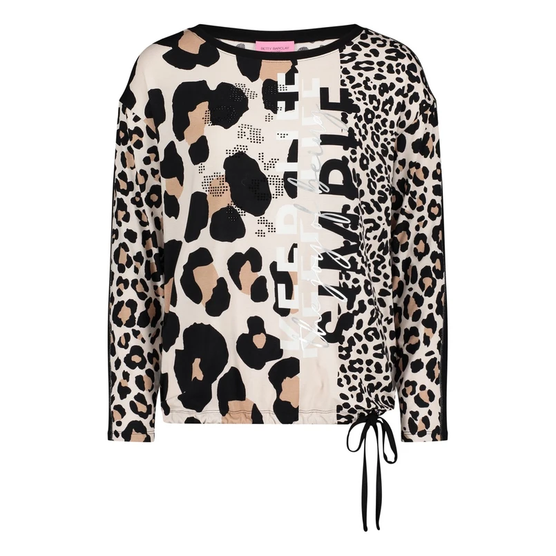 Betty-So Cosy Dames Top 22458040 Bruin dessin
