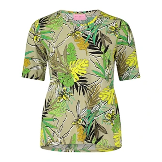 Betty-So Cosy Dames Top 22798187 Bruin mele