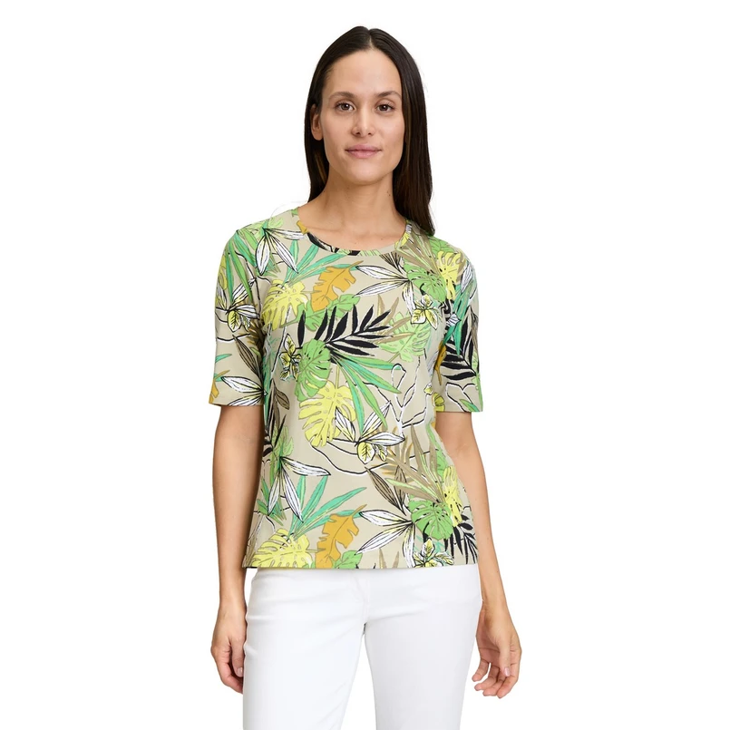 Betty-So Cosy Dames Top 22798187 Bruin mele