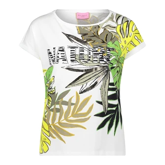 Betty-So Cosy Dames Top 22818194 Groen dessin