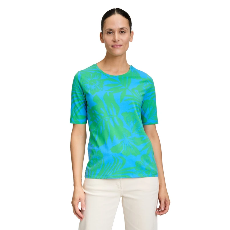 Betty-So Cosy Dames Top 22958191 Groen dessin