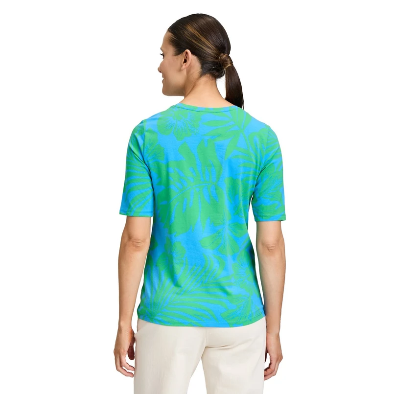 Betty-So Cosy Dames Top 22958191 Groen dessin