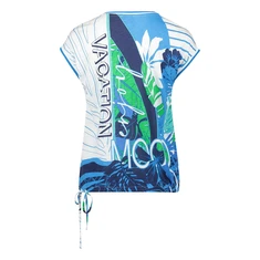 Betty-So Cosy Dames Top 22988275 Blauw dessin