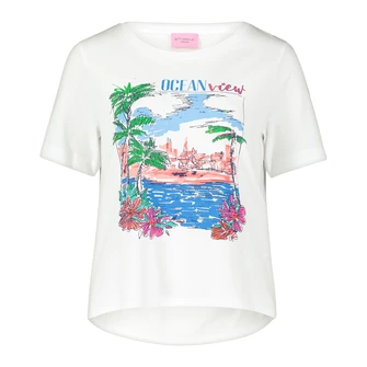 Betty-So Cosy Dames Top 23028090 WIT DESSIN