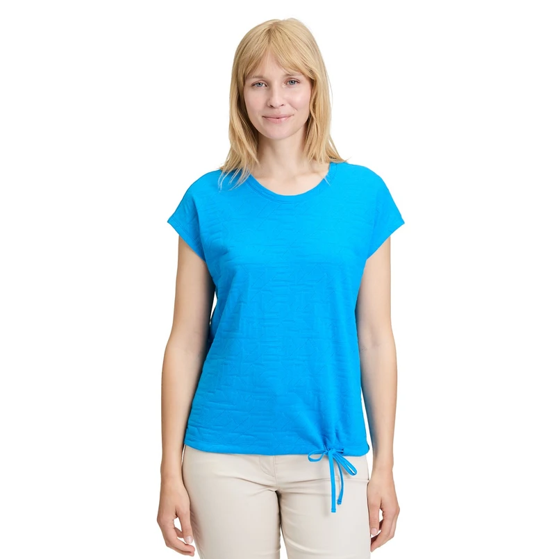 Betty-So Cosy Dames Top 23068274 Midden blauw