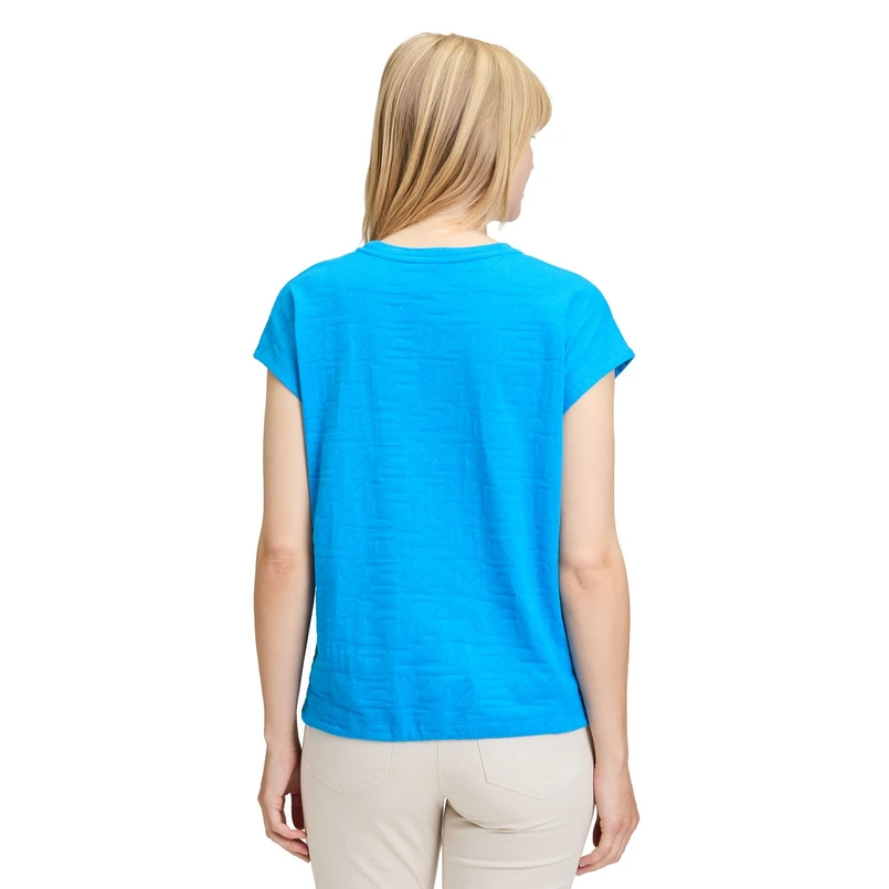 Betty-So Cosy Dames Top 23068274 Midden blauw