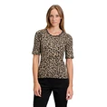 Betty-So Cosy Dames Top 23538039 Zwart dessin