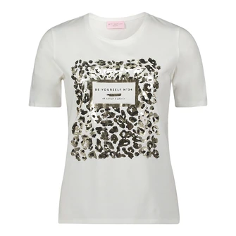 Betty-So Cosy Dames Top 23548081 Zwart dessin