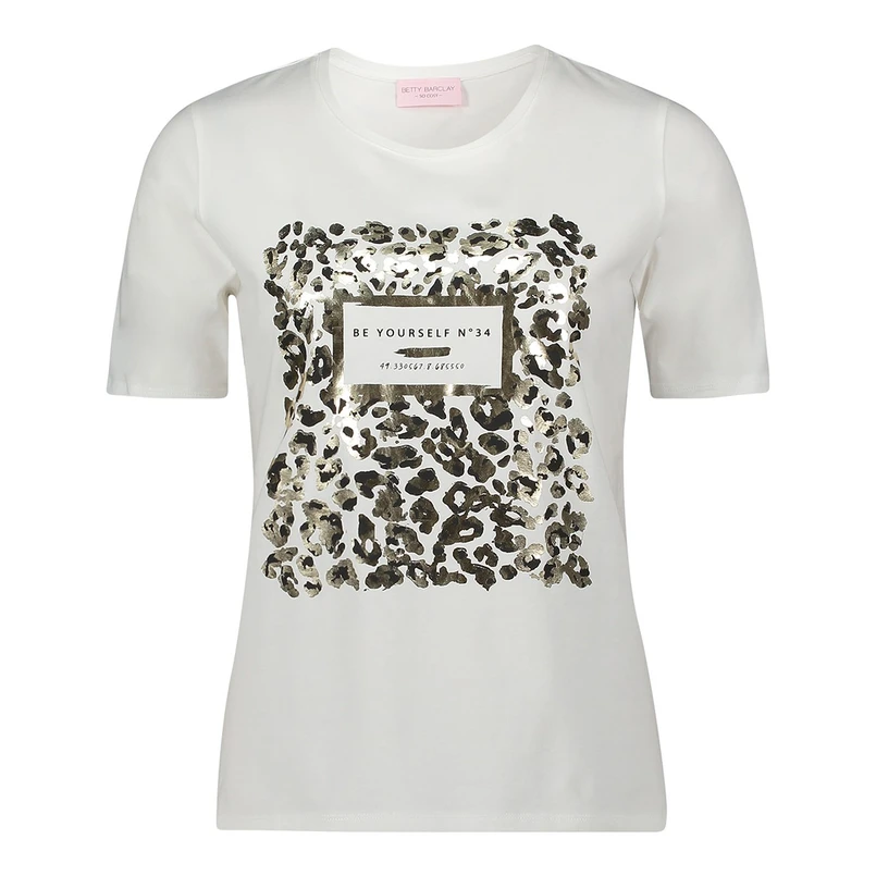 Betty-So Cosy Dames Top 23548081 Zwart dessin