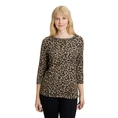 Betty-So Cosy Dames Top 23618035 Zwart dessin