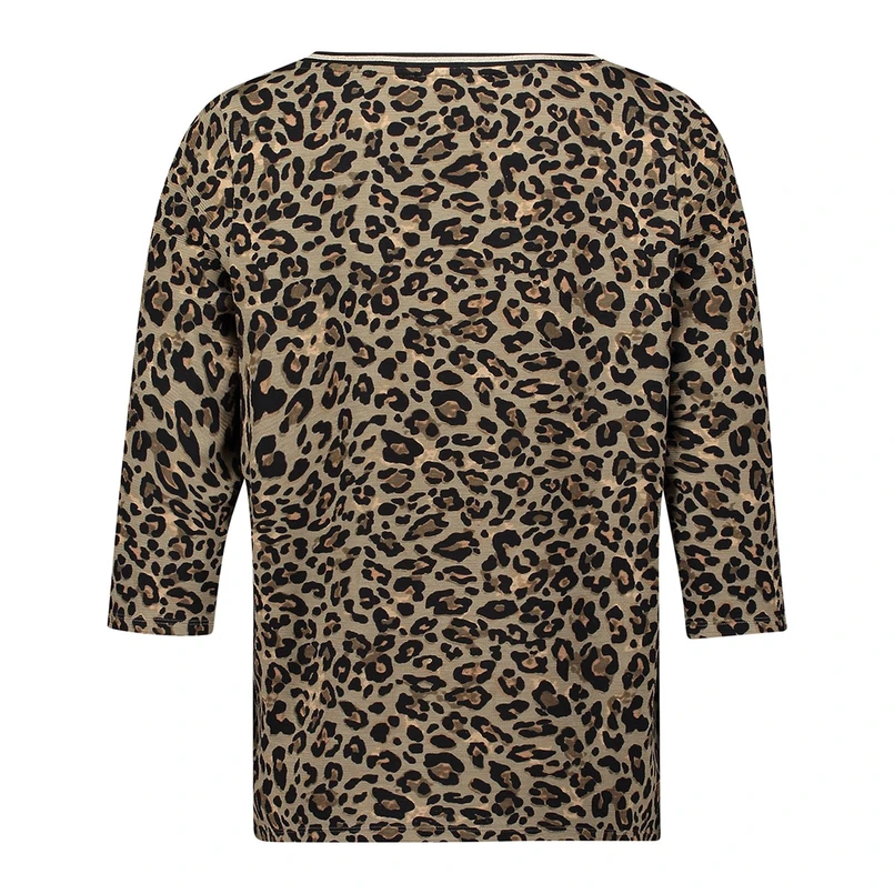 Betty-So Cosy Dames Top 23618035 Zwart dessin