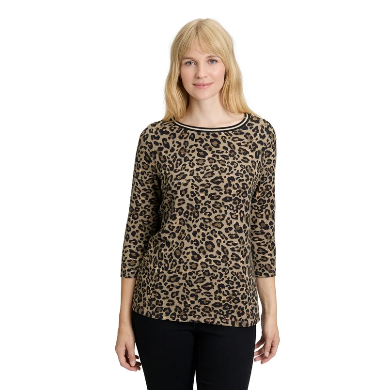 Betty-So Cosy Dames Top 23618035 Zwart dessin