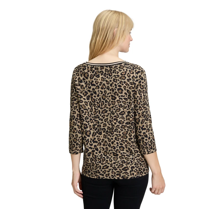 Betty-So Cosy Dames Top 23618035 Zwart dessin
