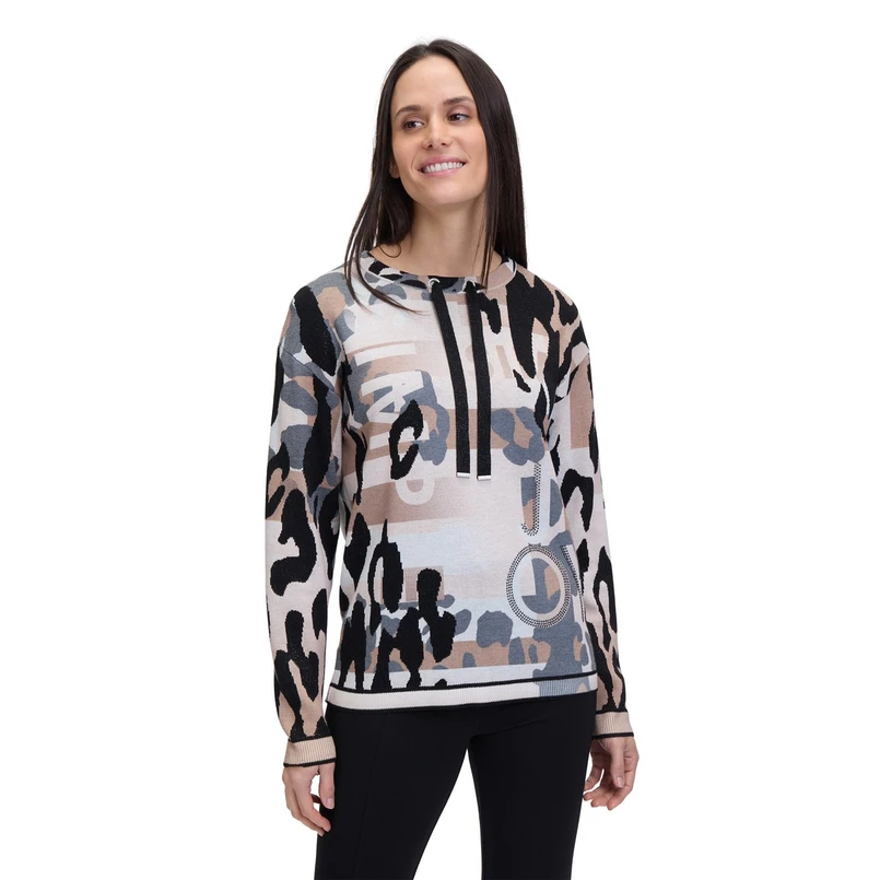 Betty-So Cosy Dames Trui 51538110 Bruin dessin