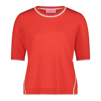 Betty-So Cosy Dames Trui 51578107 Rood dessin