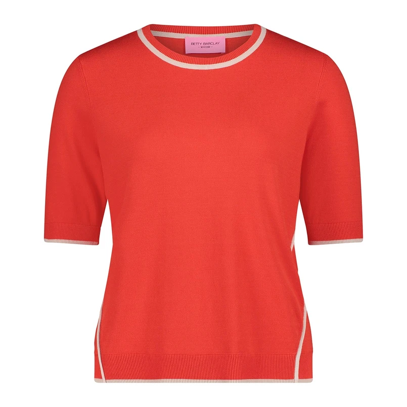 Betty-So Cosy Dames Trui 51578107 Rood dessin