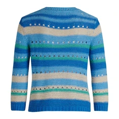 Betty-So Cosy Dames Trui 51708122 Blauw dessin