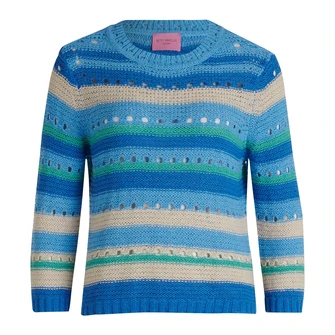 Betty-So Cosy Dames Trui 51708122 Blauw dessin