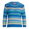 Betty-So Cosy Dames Trui 51708122 Blauw dessin