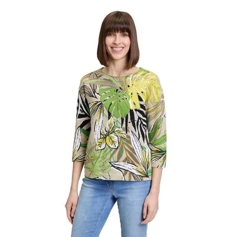 Betty-So Cosy Dames Trui 51768126 Bruin mele