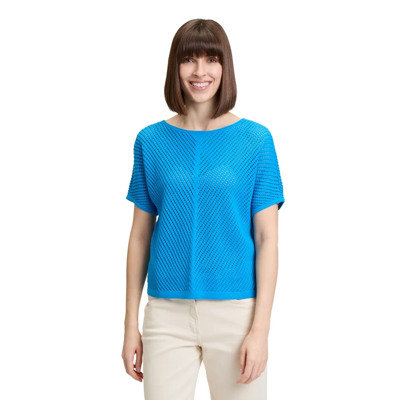 Betty-So Cosy Dames Trui 51778127 Midden blauw