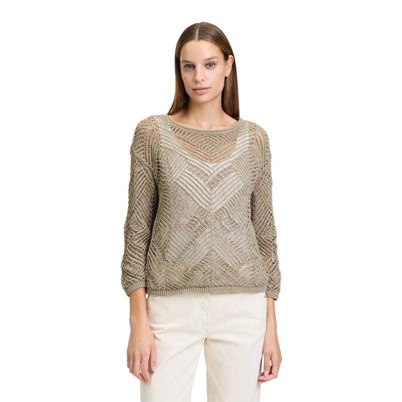 Betty-So Cosy Dames Trui 51798124 Midden blauw