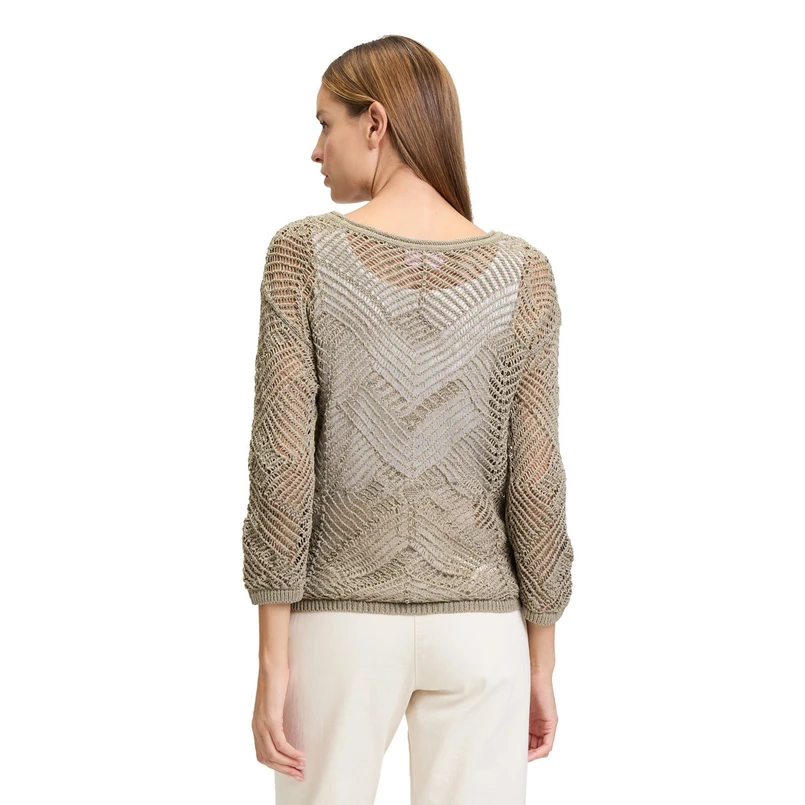 Betty-So Cosy Dames Trui 51798124 Midden blauw