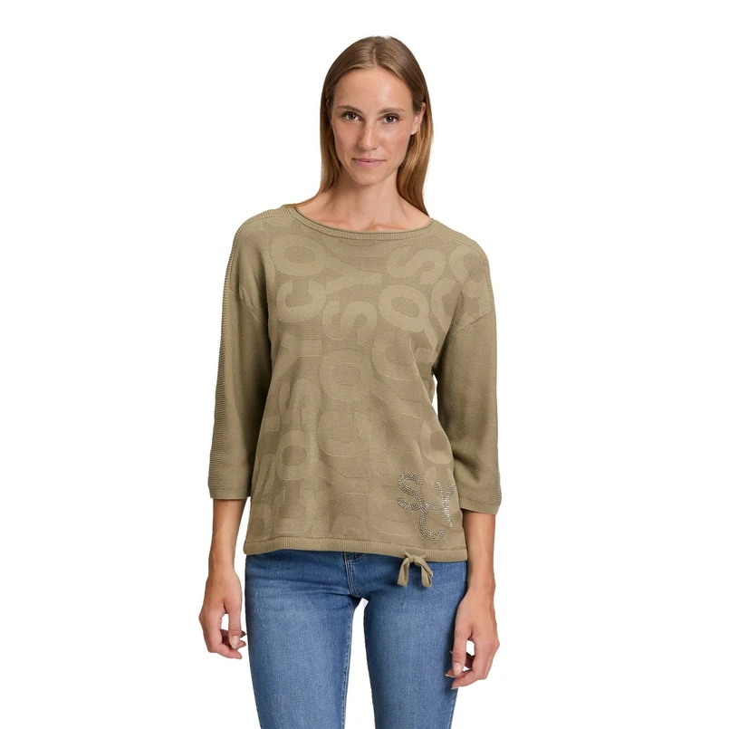 Betty-So Cosy Dames Trui 51828130 Midden blauw