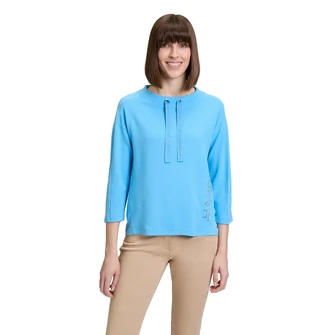 Betty-So Cosy Dames Vest 22738082 Blauw