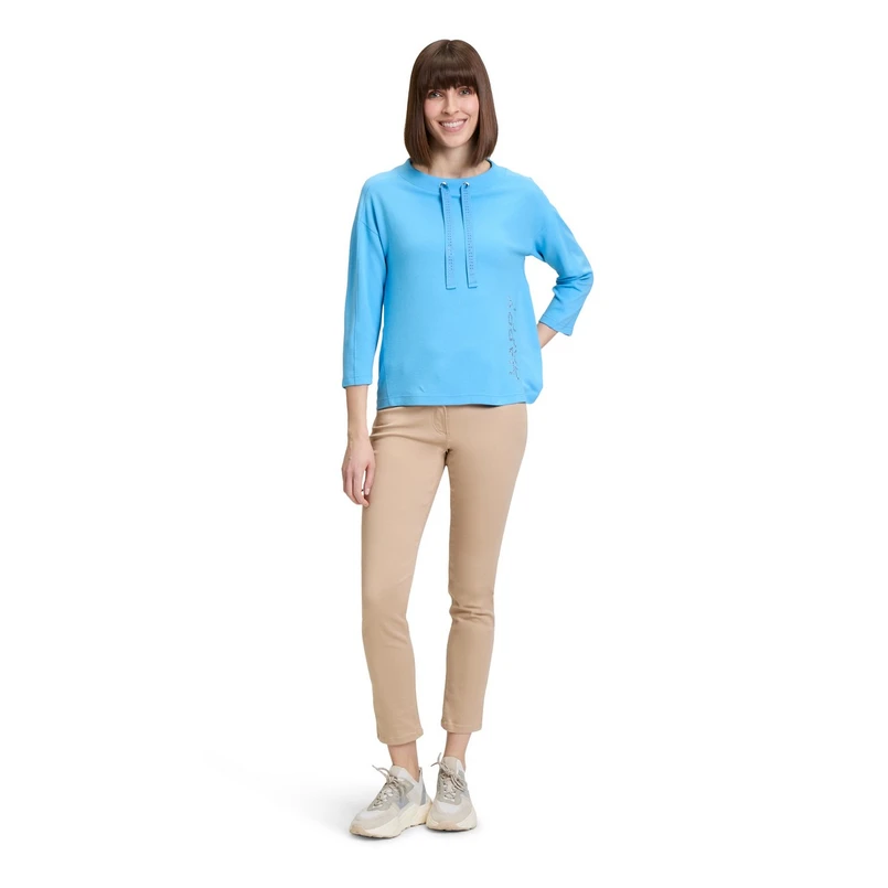 Betty-So Cosy Dames Vest 22738082 Blauw